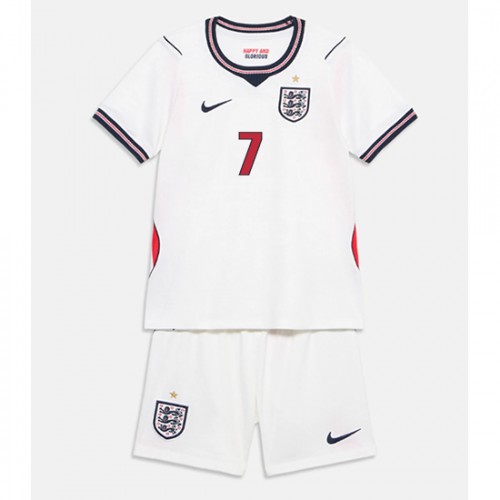 Engleska Bukayo Saka #7 Domaci Dres za Dječji SP 2026 Kratak Rukavima (+ kratke hlače)